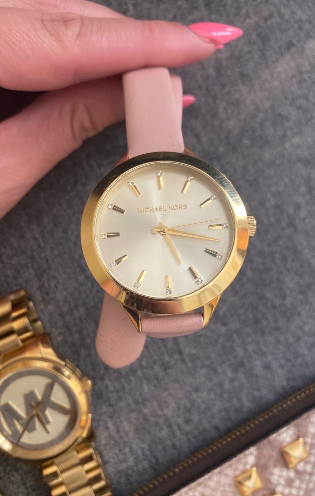 mk wallet and watches