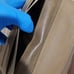 Didier Lamarthe Tan Color Textured Leather Trifold Long Snappy Wallet 7.5 x 4.5