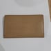Didier Lamarthe Tan Color Textured Leather Trifold Long Snappy Wallet 7.5 x 4.5