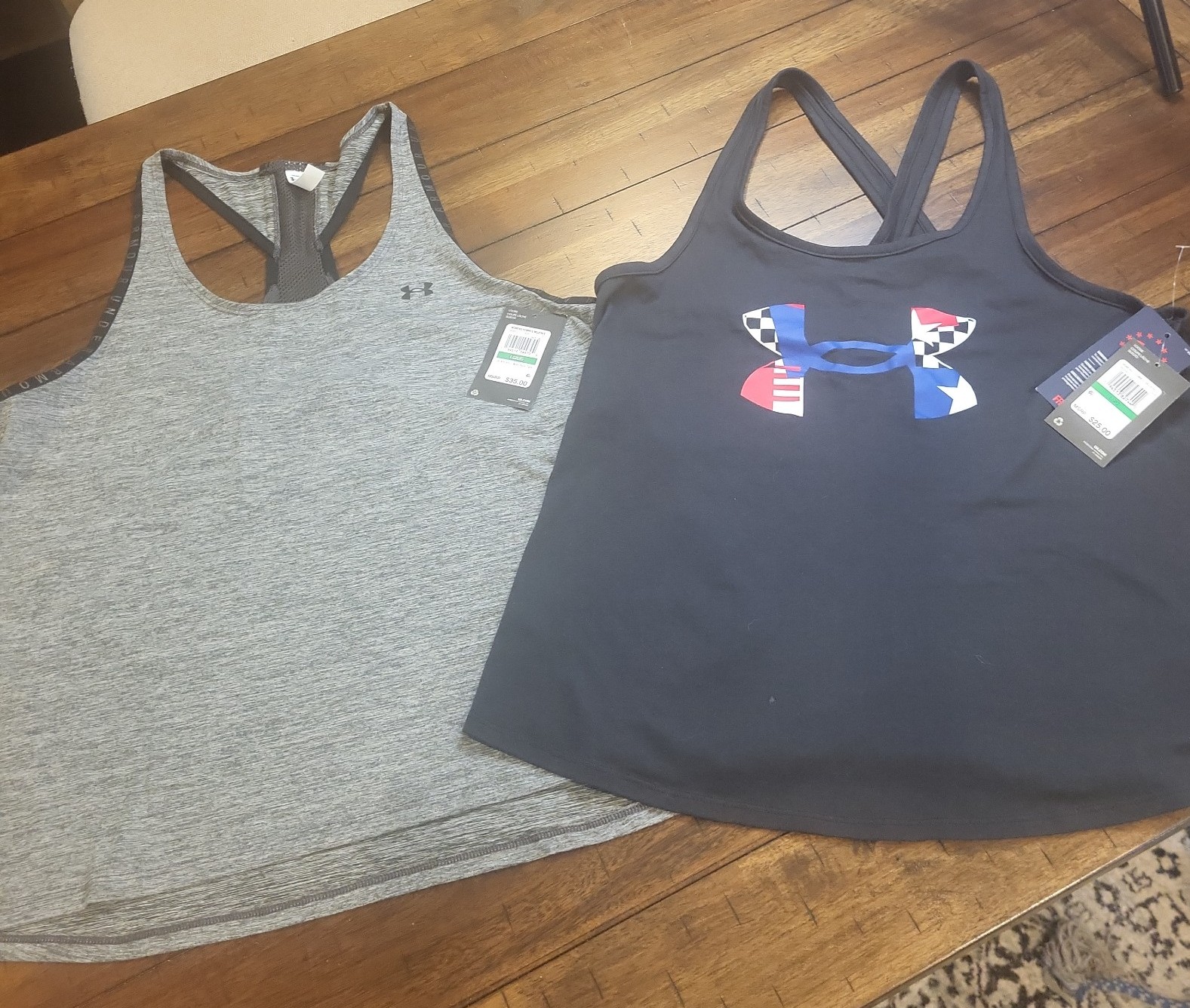 UNDER ARMOUR set of tank tops NWT