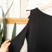 Go Couture one cold shoulder knit top sz S NWT
