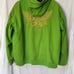 Vintage COOGI Men's Embroidered Gold Sword Full Zip Hoodie Jacket Size XXL Rare