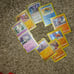 107 Holographic and Reverse Holographic Pokémon Cards