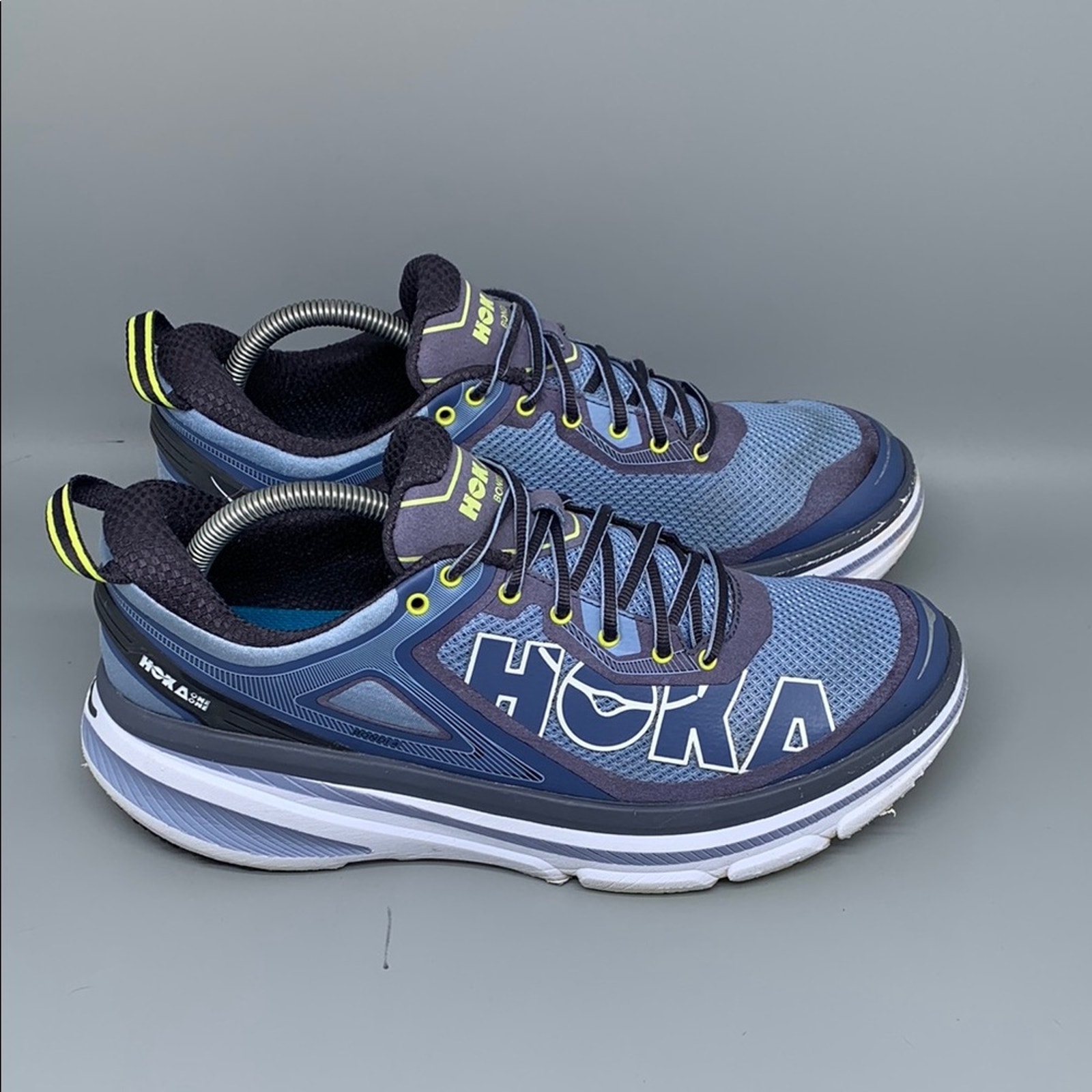 Hoka One Bondi 4 Blue Road Running Shoes Women’s Sz 11