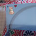 vintage Tupperware rare blue plastic mountable lid storage