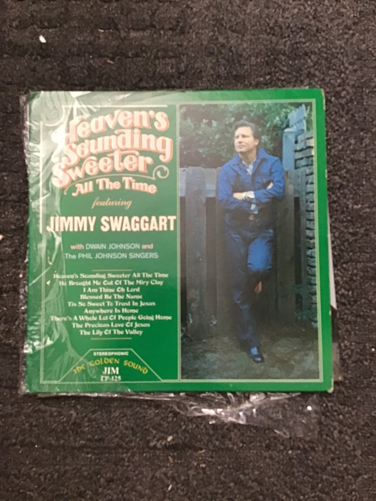 Jimmy Swaggart Heaven'S Sounding Sweeter All The Time w/ Shrink LP Vinyl Record