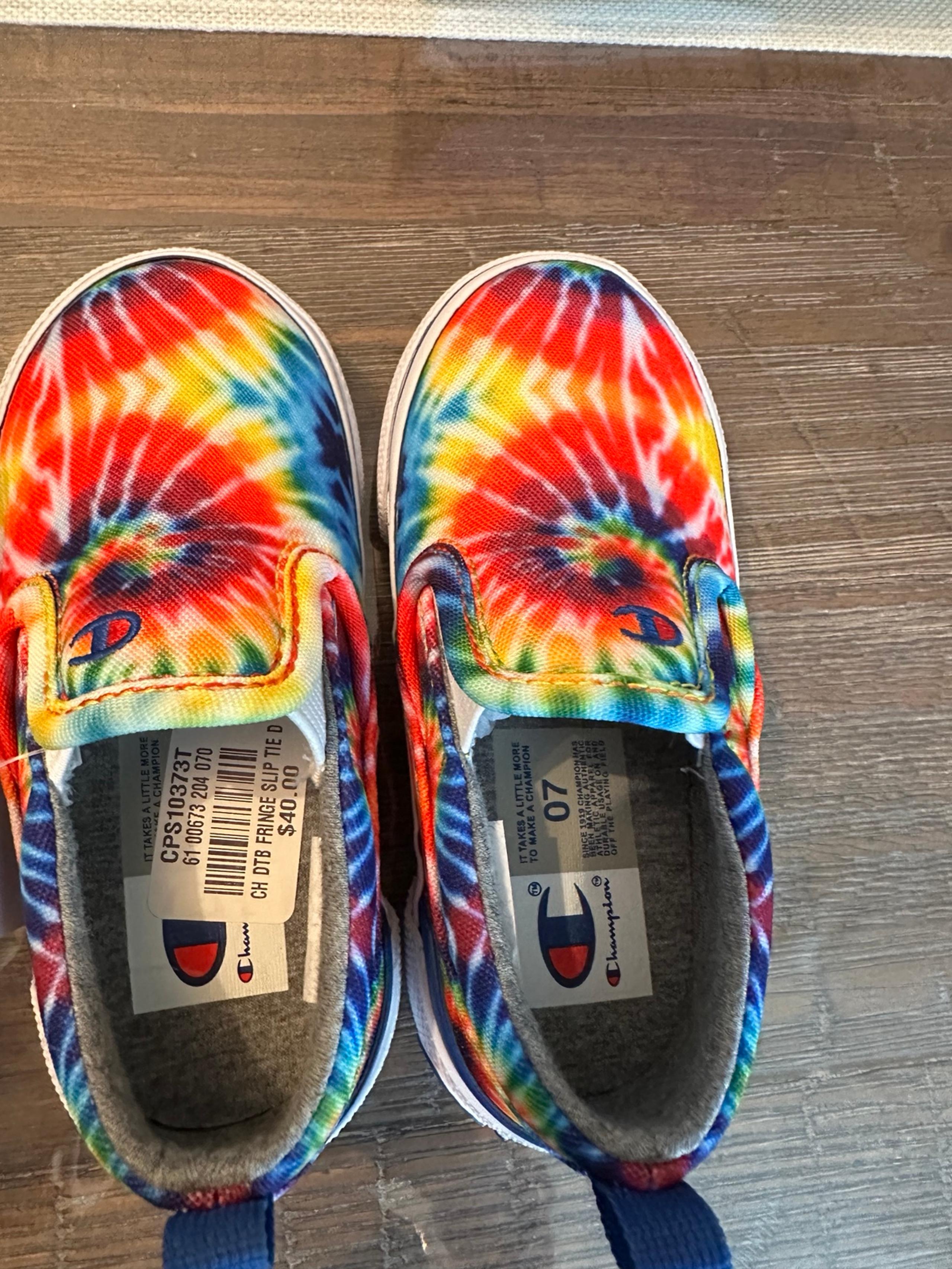 Champion fringe plus og rainbow tie dye