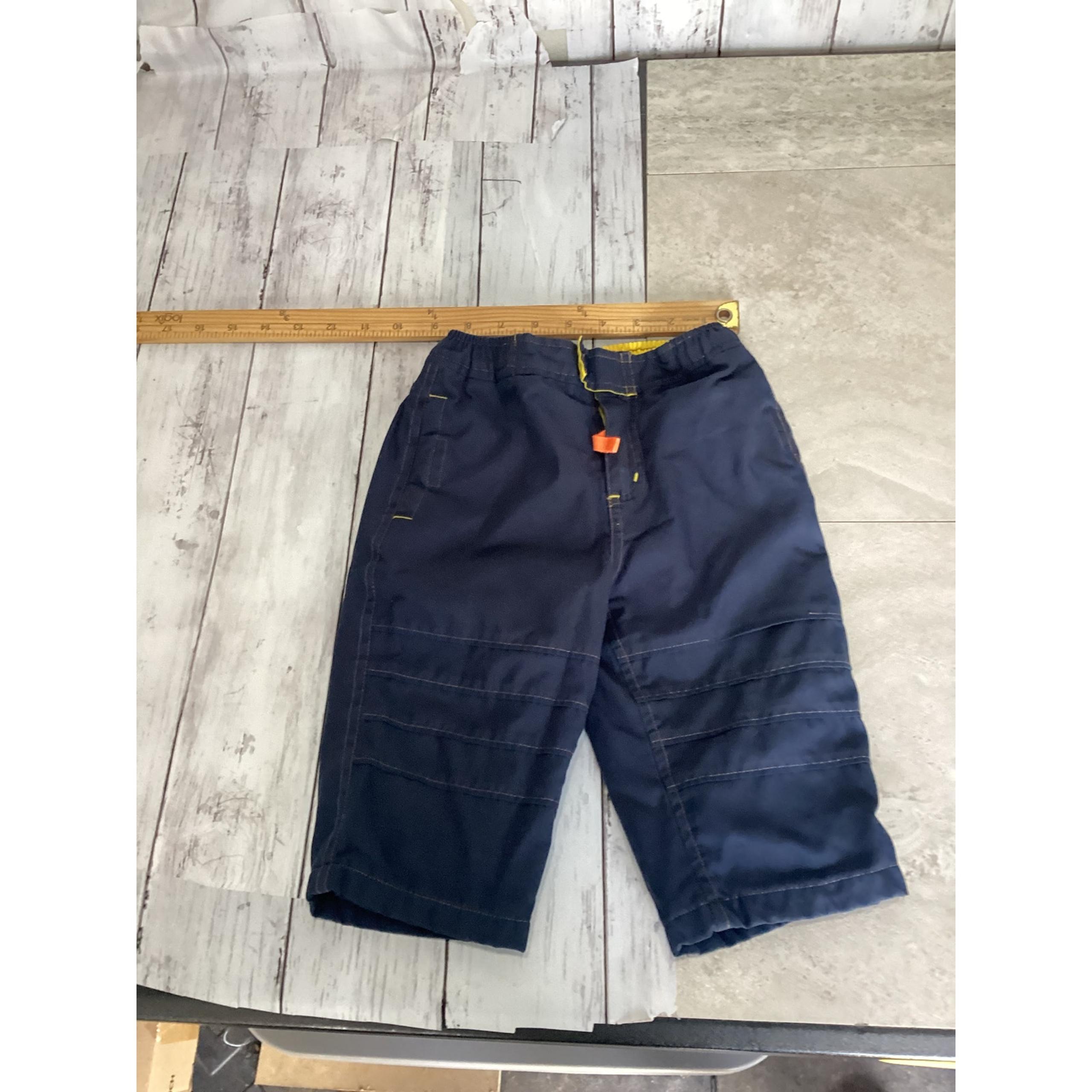 Baby Gap Boys Enfants Cheeky Blue Pants Stretch w/ Pockets Size 12-18 Months