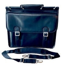 McKlein Flournoy Laptop Briefcase Full Grain Cowhide Leather Compartments