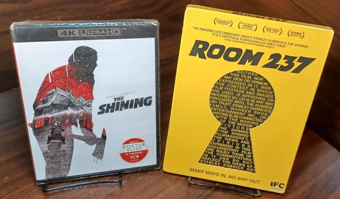 The Shining (4KUHD Disc) + Room 237 (Shining Documentary) DVD-NEW-Free Shipping!