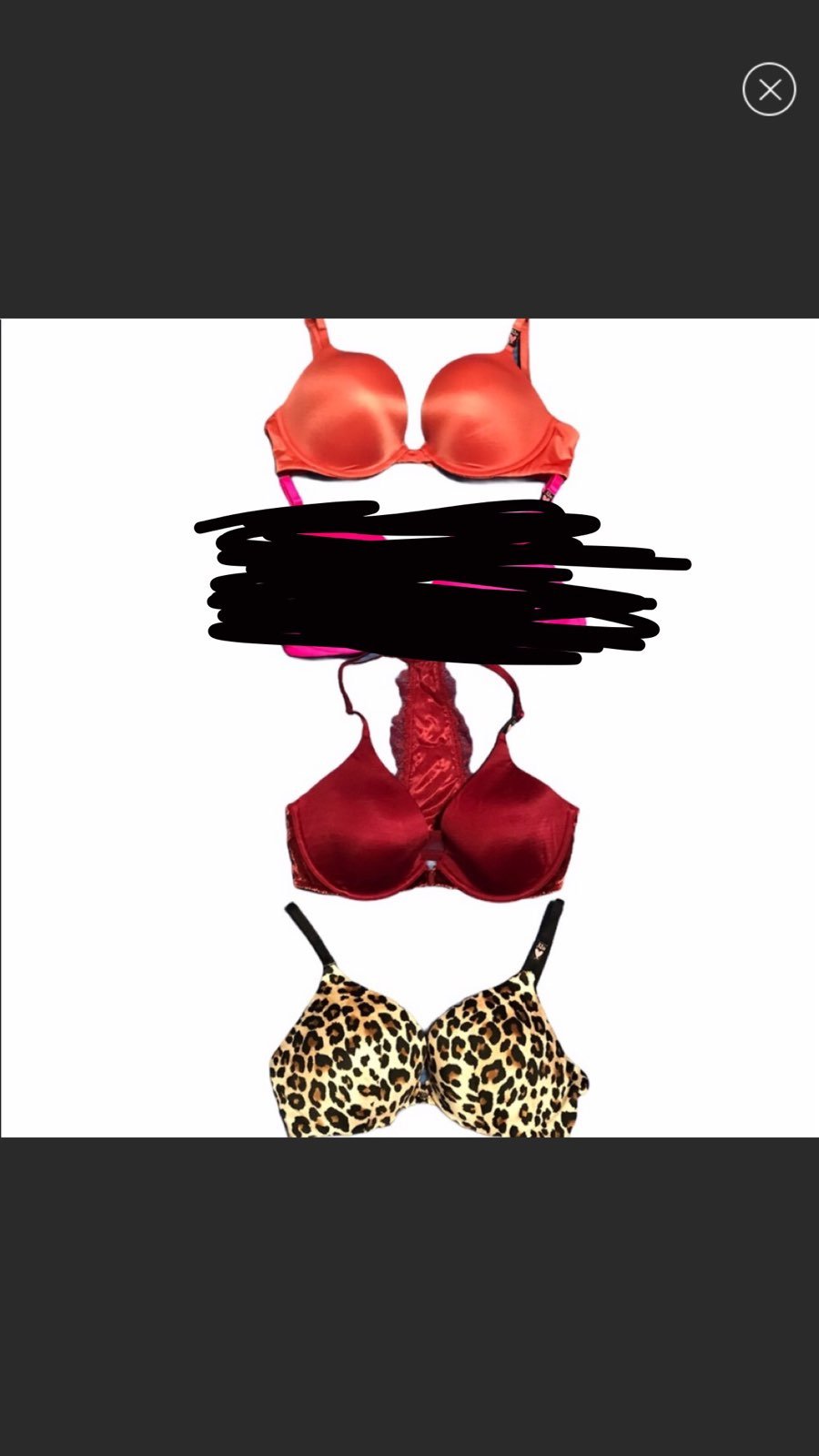 Victorias Secret Bras brand new lot of 4