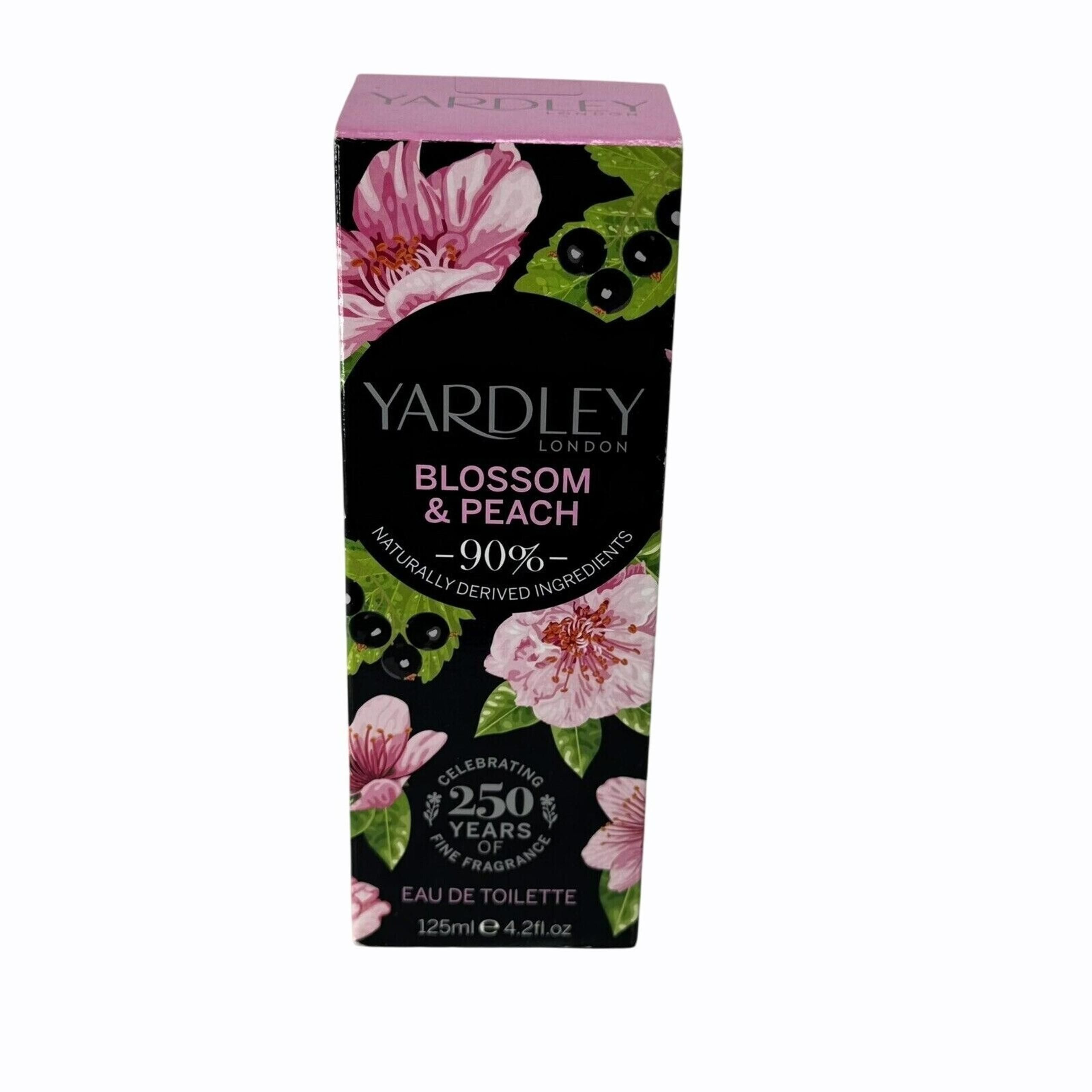 Yardley London Blossom & Peach Eau De Toilette 125Ml EDT NEW