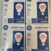 GE 60-WATT Light Bulbs Crystal Clear 750 Lumens Dimmable Classic 8 Bulbs 4 Pack
