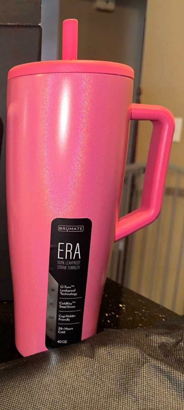 BruMate Era 40oz - Glitter Pink