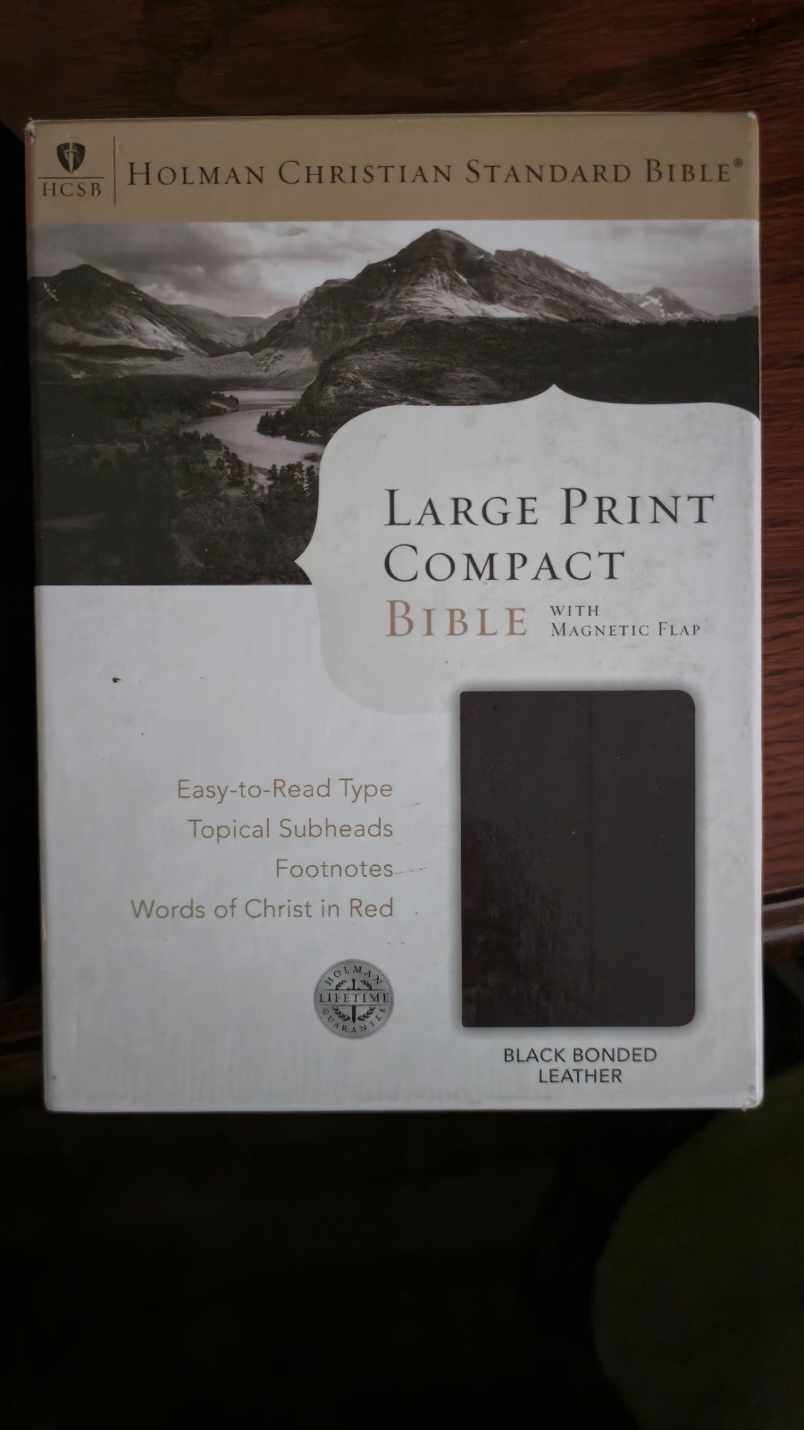 Collectible Hcsb Large Print Magnetic Flap Compact Bible 2011