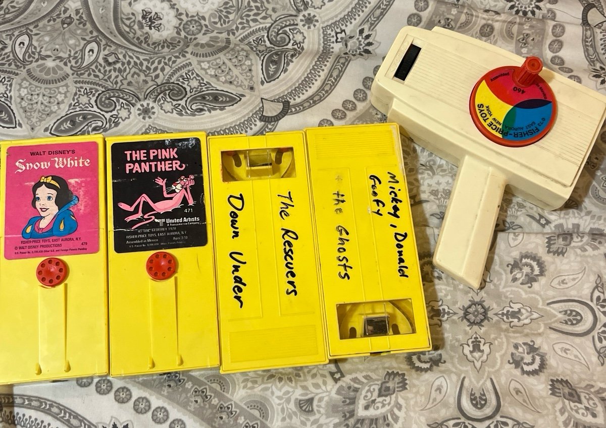 Vintage fisher price movie viewer