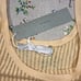 One Grey Day May Scoop Tank Open Stitch Knit Honeycomb XS