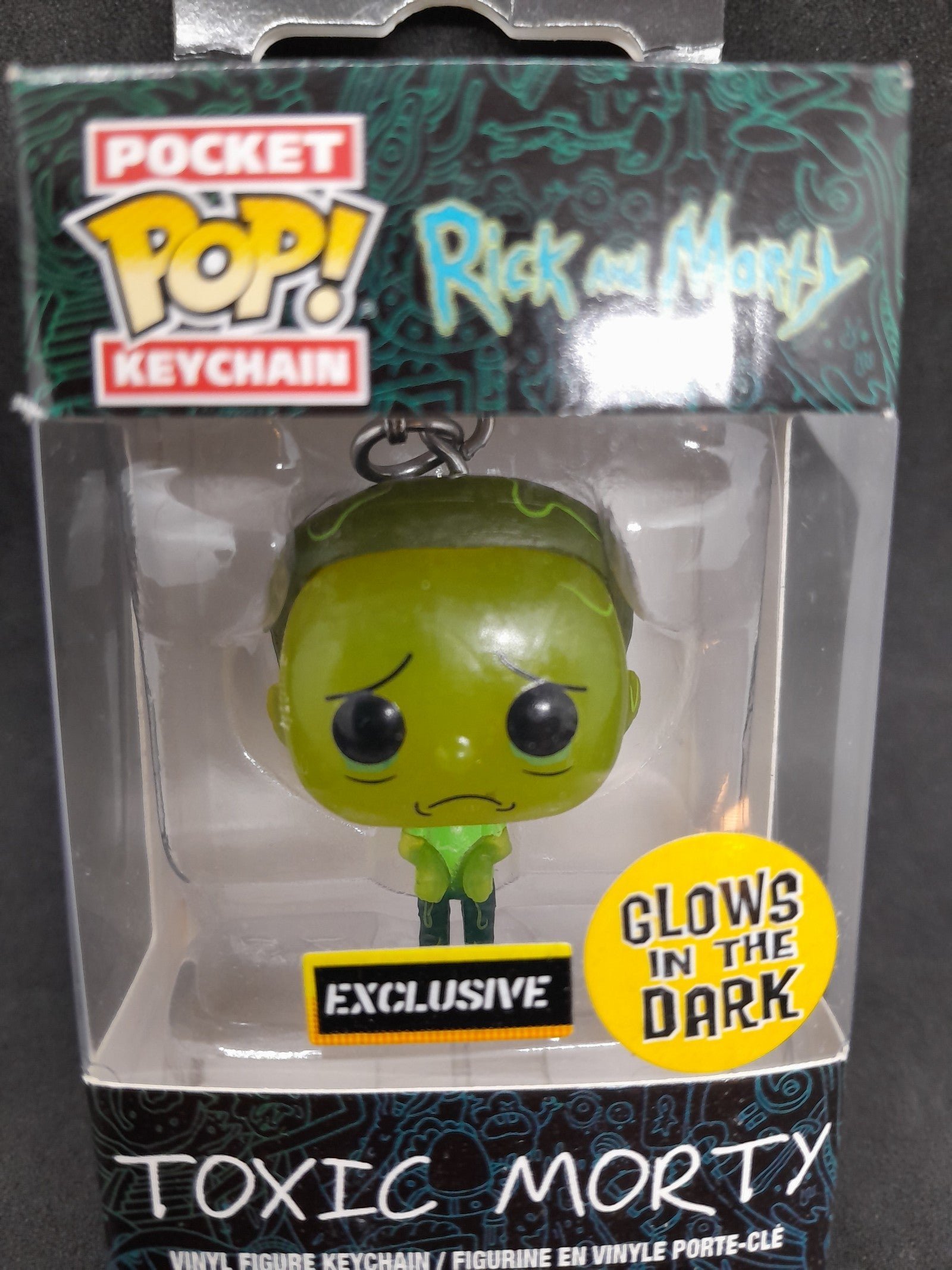 Funko Pocket pop rick and morty toxic morty glow in the dark