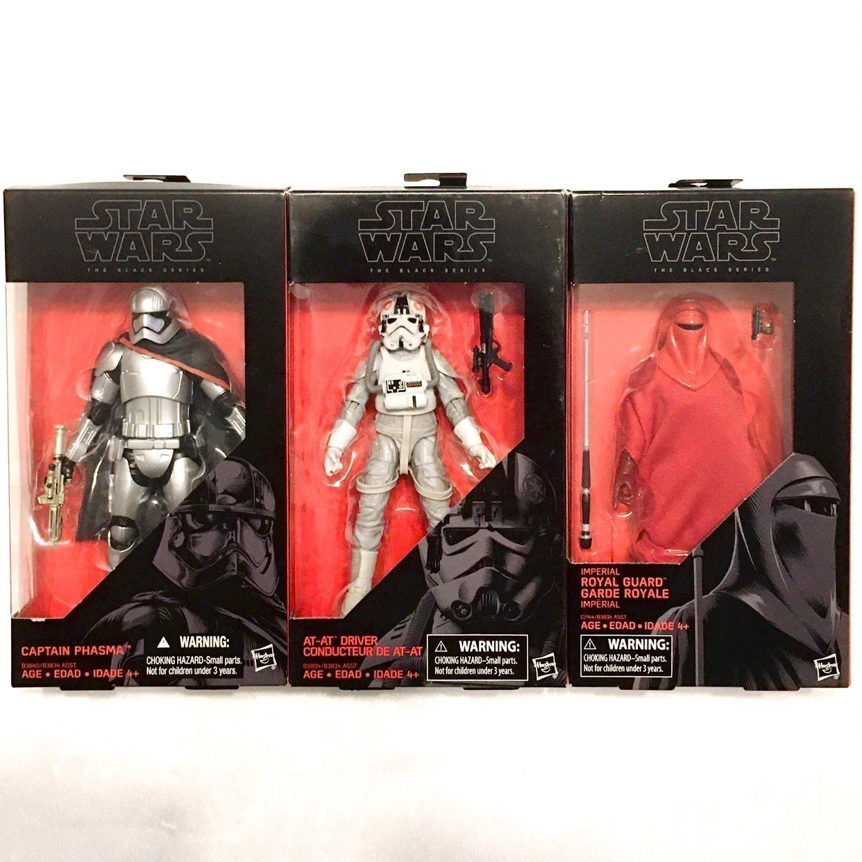 Star Wars Black Series 06, 31, 38 Lot