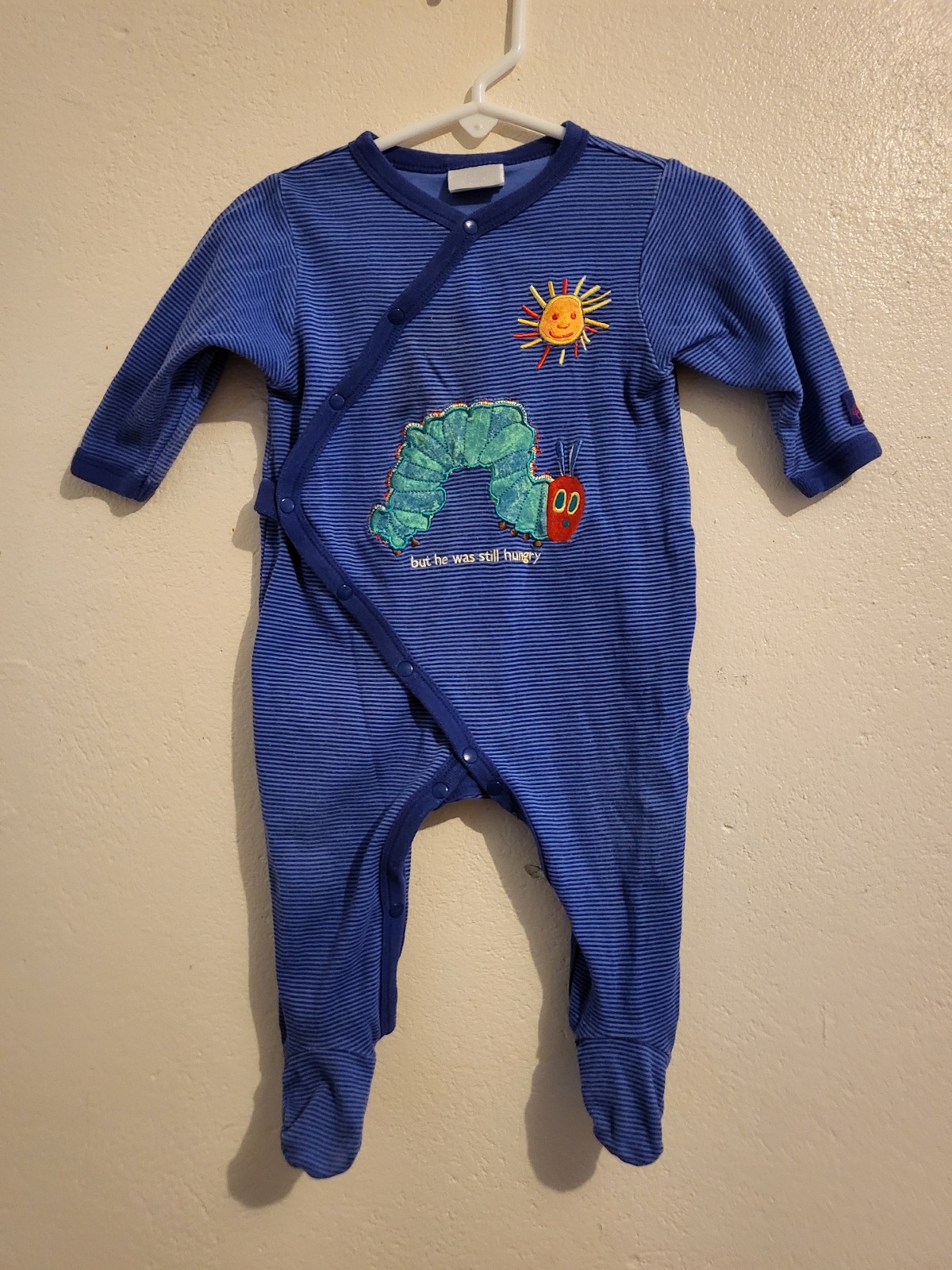 Y2K Eric carle very hungry catapillar baby Jumper carter's 2002 3/6 months