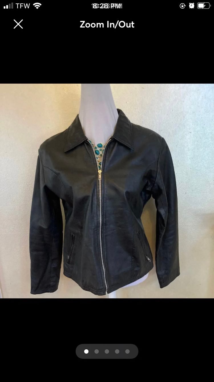 Leather jacket