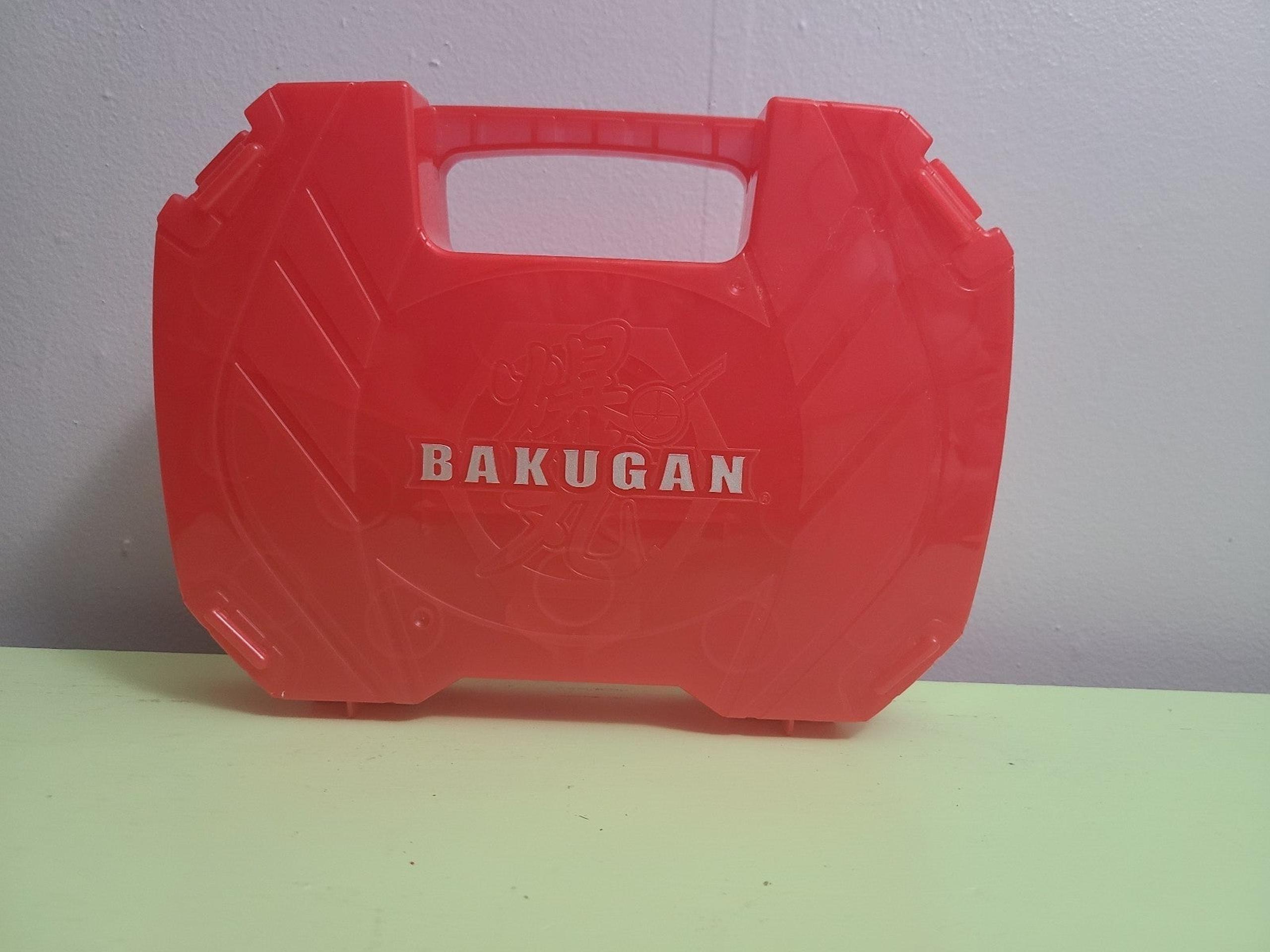 Bakugan Battle Brawlers Red Carrying Case Storage Case