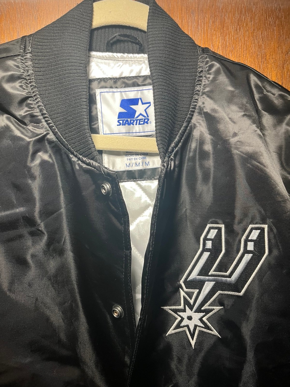 San Antonio Spurs Starter bomber jacket NWT men’s size medium