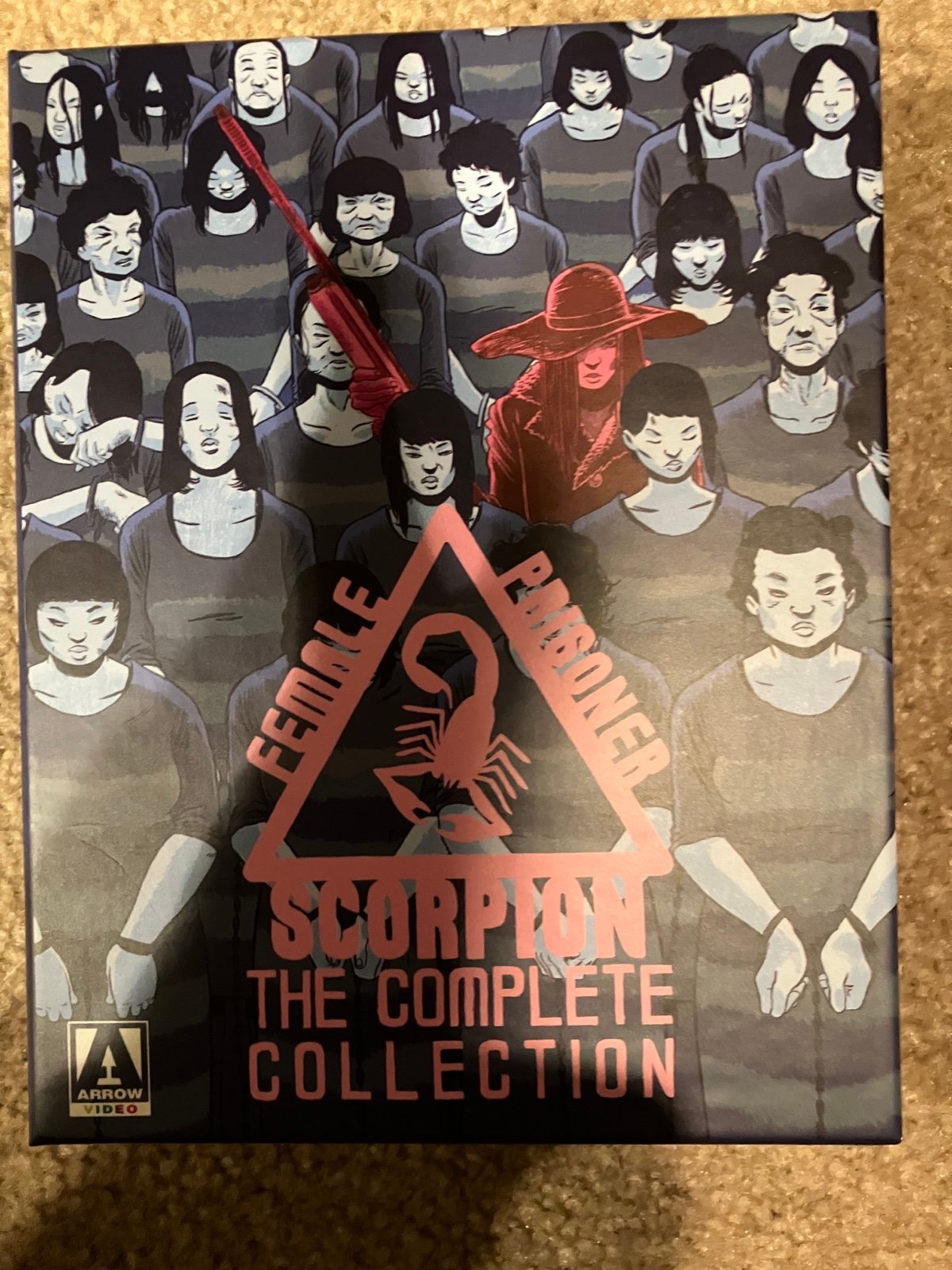 Female Prisoner Scorpion first print complete collection limited edition blu ray