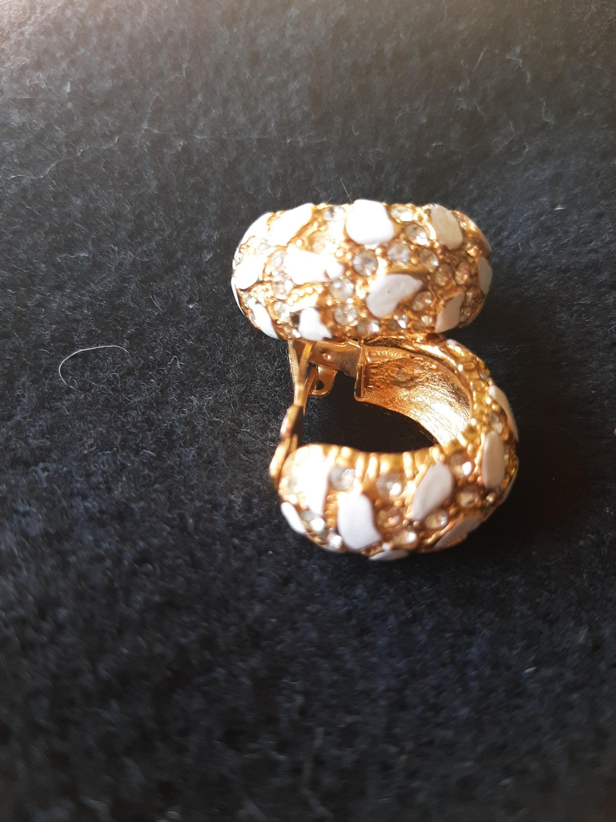 Vintage Earrings - Diane von Furstenberg