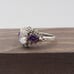 Size 8 Sterling Silver Stunning CZ Ring