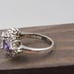 Size 8 Sterling Silver Stunning CZ Ring