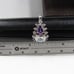 Size 8 Sterling Silver Stunning CZ Ring