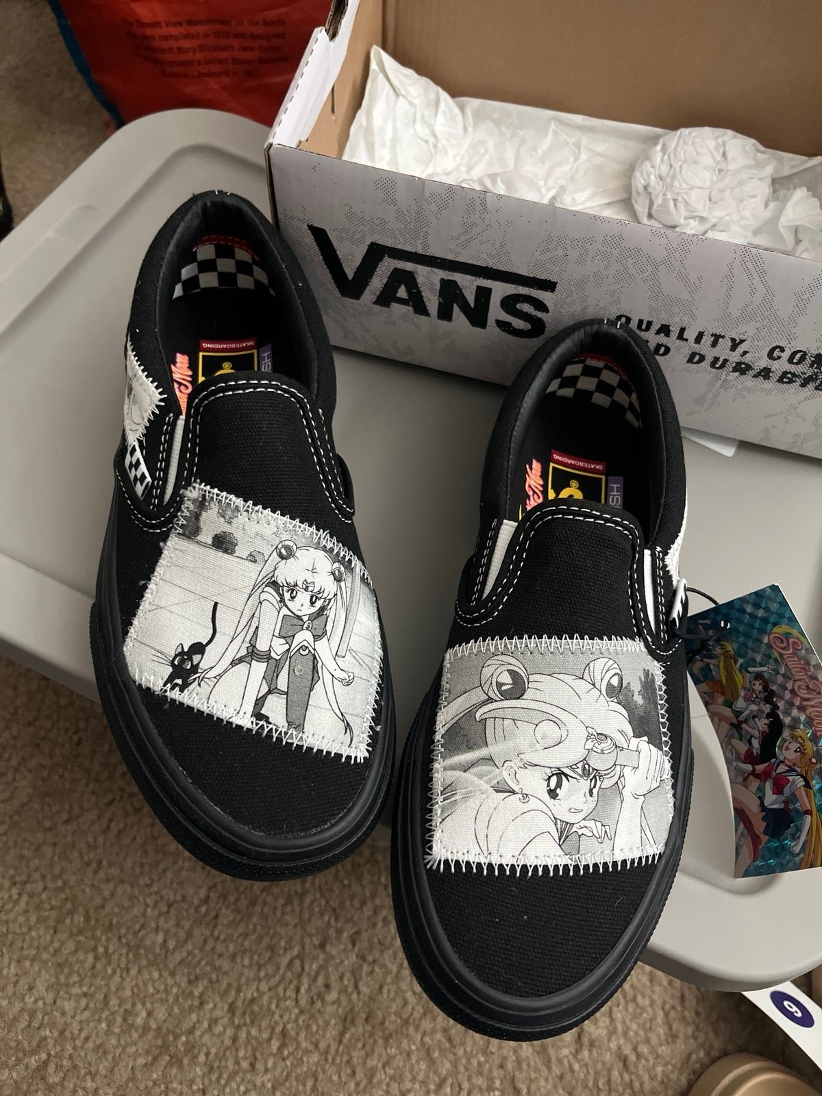 VANS Sailor Moon Slip-ons