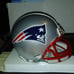 Patriots 60th anniversary mini helmet