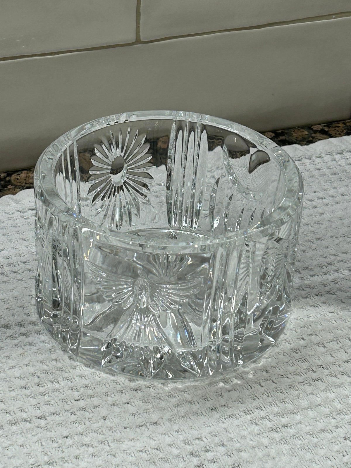 Waterford Crystal millenium champagne coaster