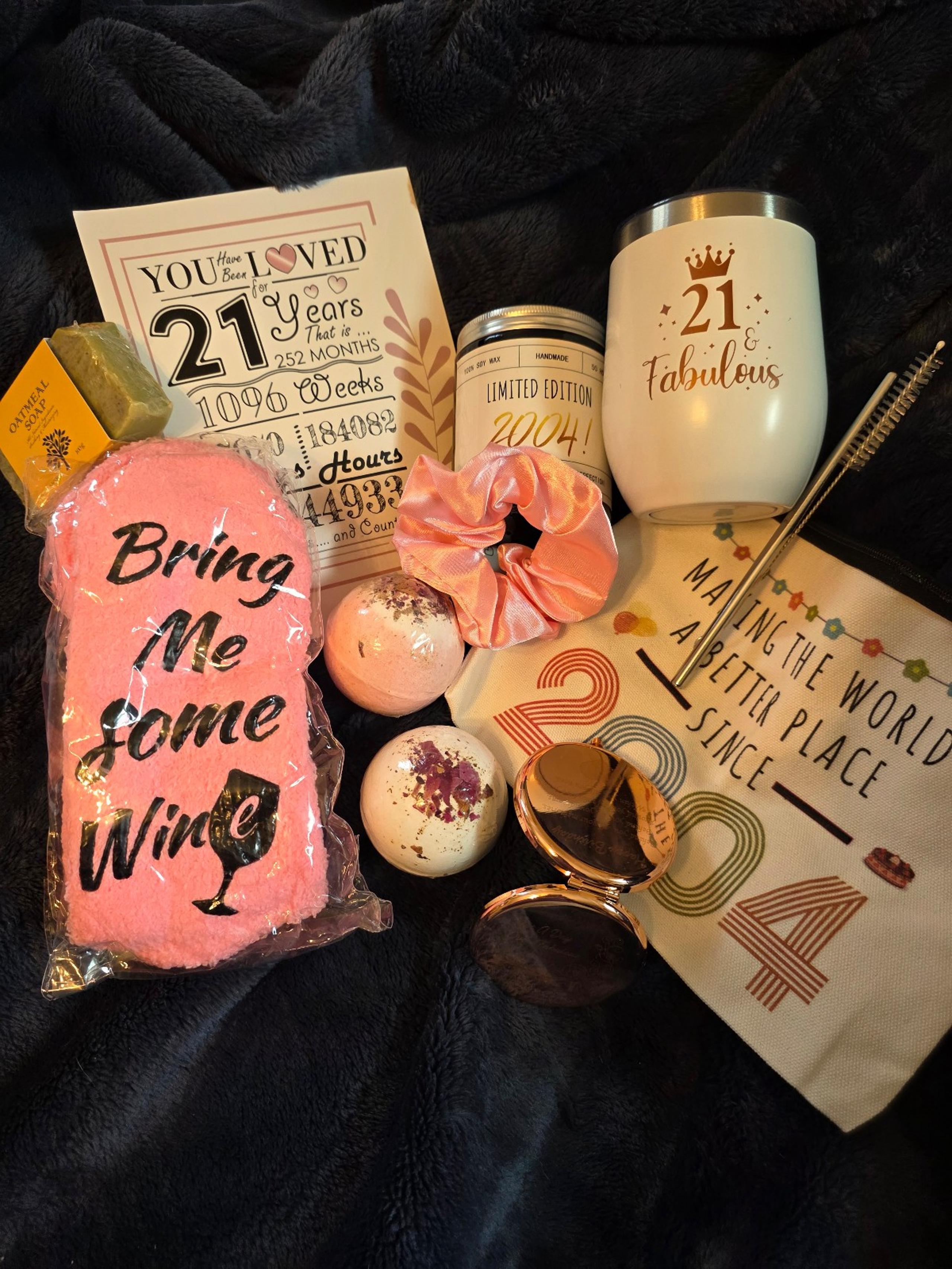 21 Year Old Birthday Gift