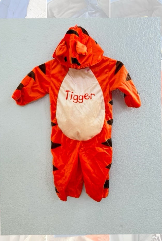 Halloween Disney Winnie The Pooh Tigger Plush Costume Size 12 months