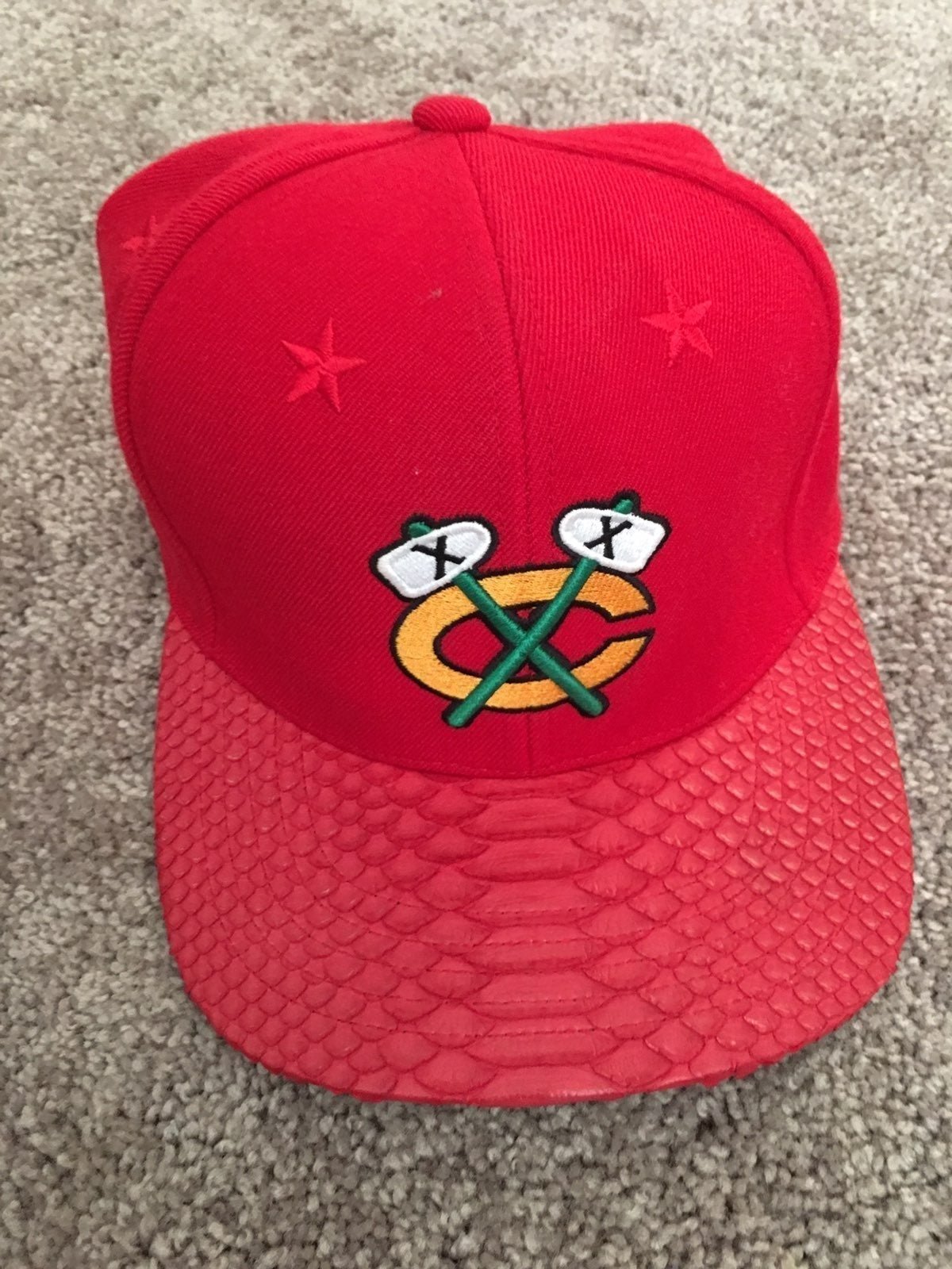Mitchell & Ness Don C All Red Blackhawks