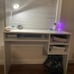 White office desk