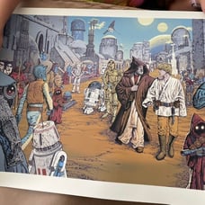 MIKE Sutfin StarWars Mondo We must be cautious Blue sky 59/175