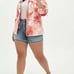 HIGH RISE MIDI SHORT - VINTAGE STRETCH ECO LIGHT WASH