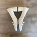 Bibi Lou Valencia Patent Leather Heels Ivory 40