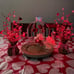 Valentines Day Decorations,2 Pack Lighted Valentine's Day Tree Tabletop