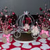 Valentines Day Decorations,2 Pack Lighted Valentine's Day Tree Tabletop