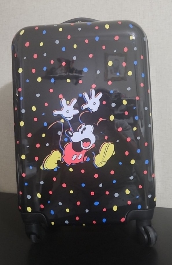 Mickey Mouse 20 Carry On Hard Sided Luggage NWT