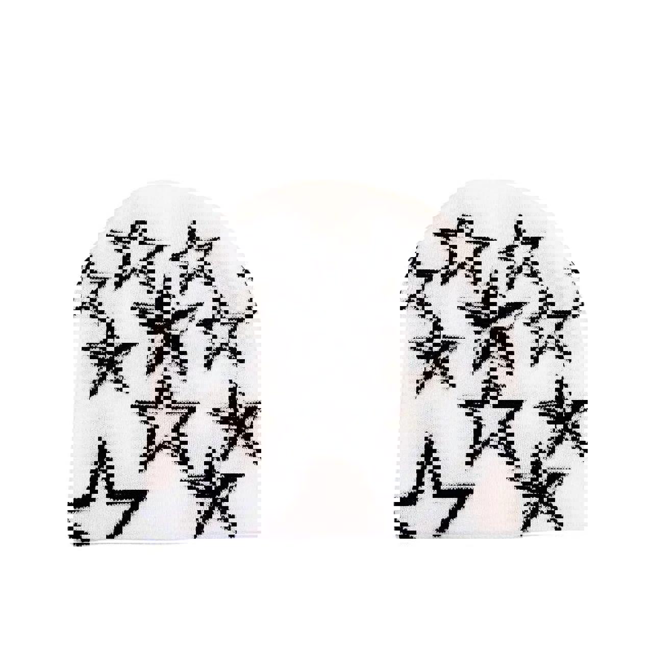 Men's White and Multi Hat
