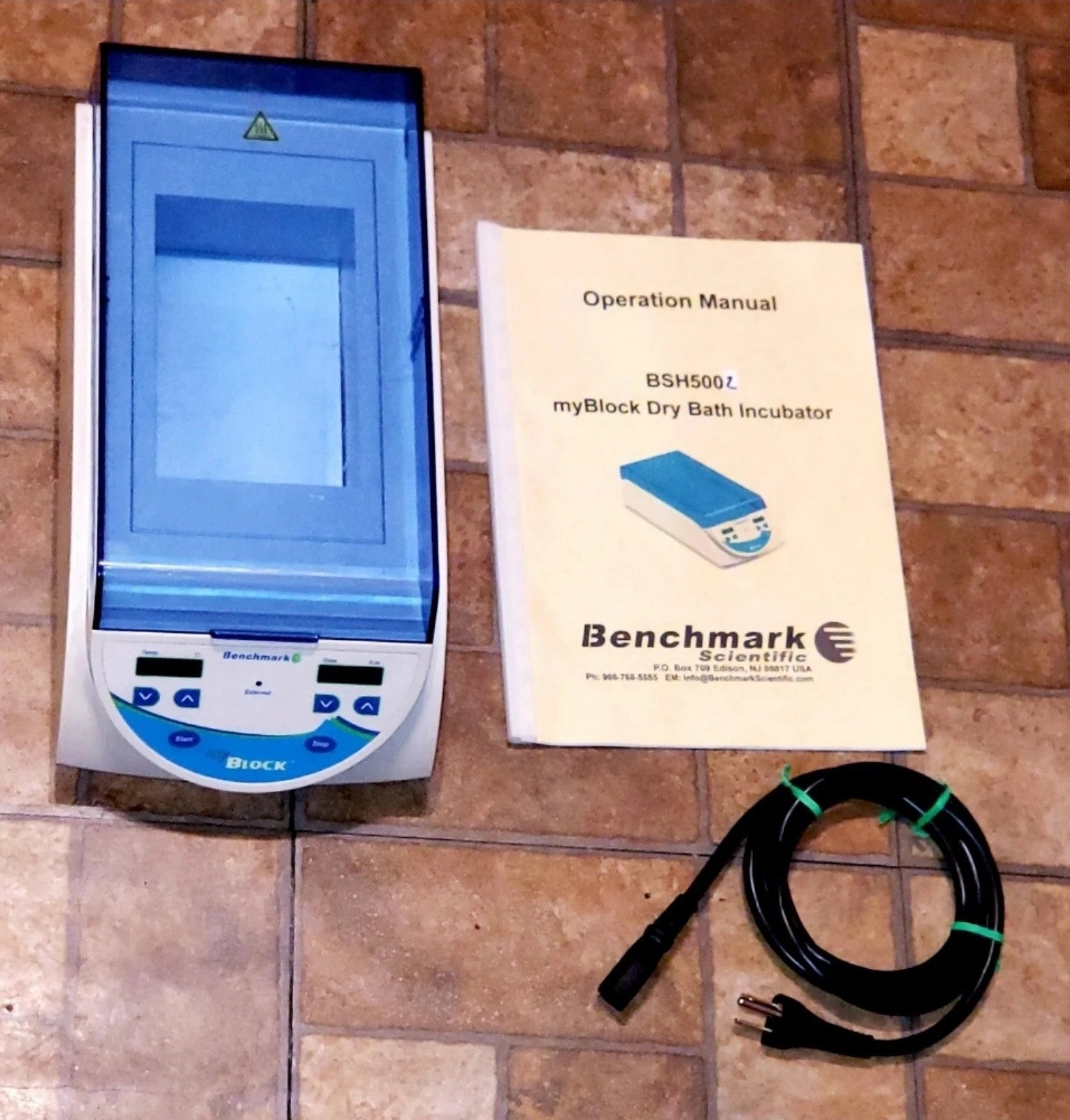 BENCHMARK Digital Dry Baths Model BSH5000 Series Edison Made In USA