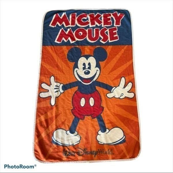 Disney Parks Mickey Mouse Throw Blanket