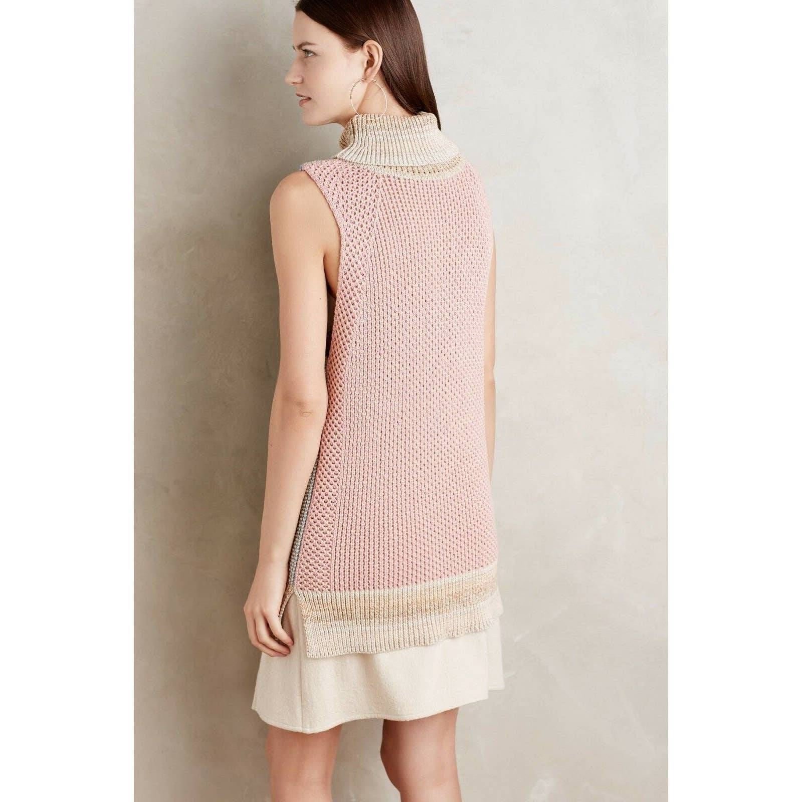 Anthropologie RAOUL Colorblock Sweater Vest