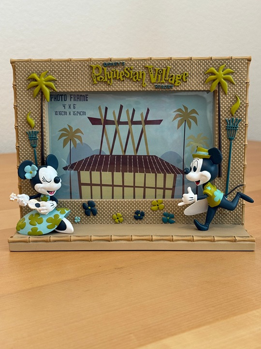 Disney Polynesian Village 4x6 Photo Frame